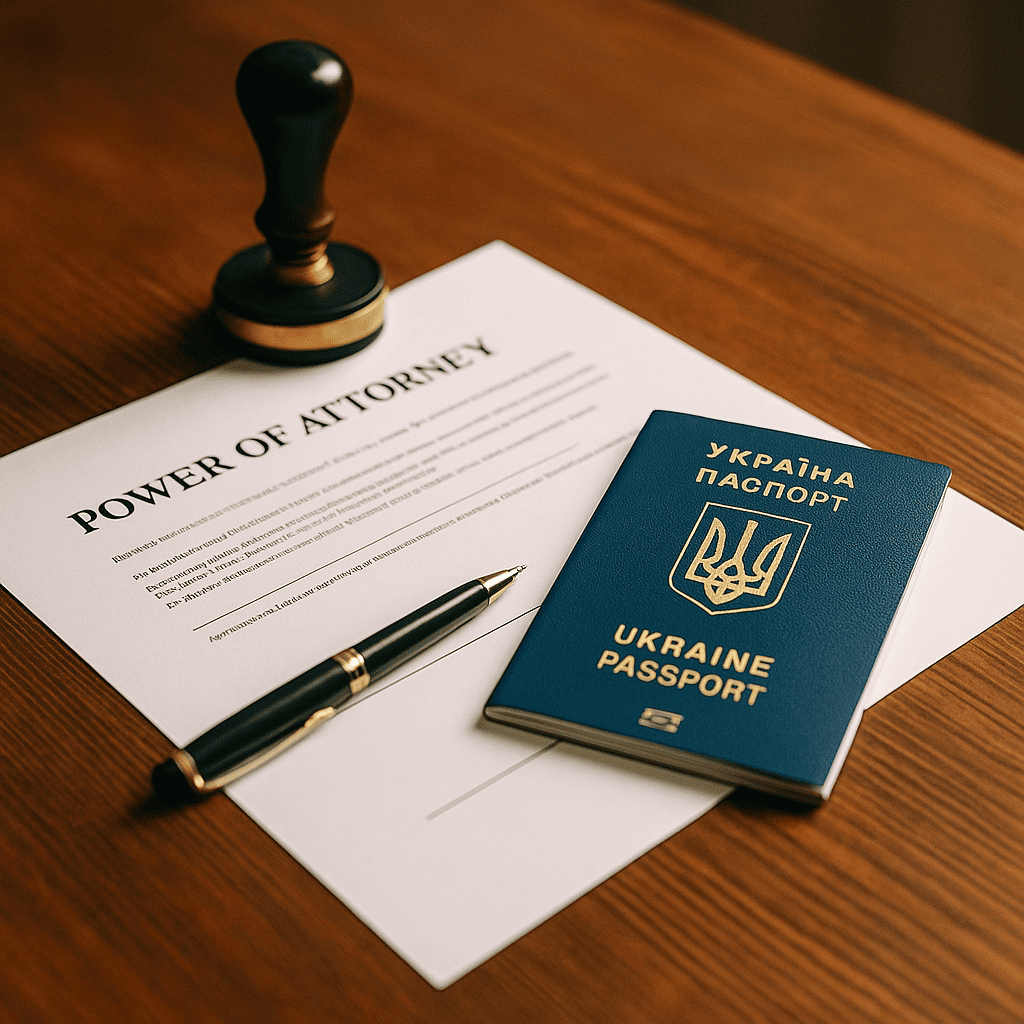 Довіреність на отримання документів